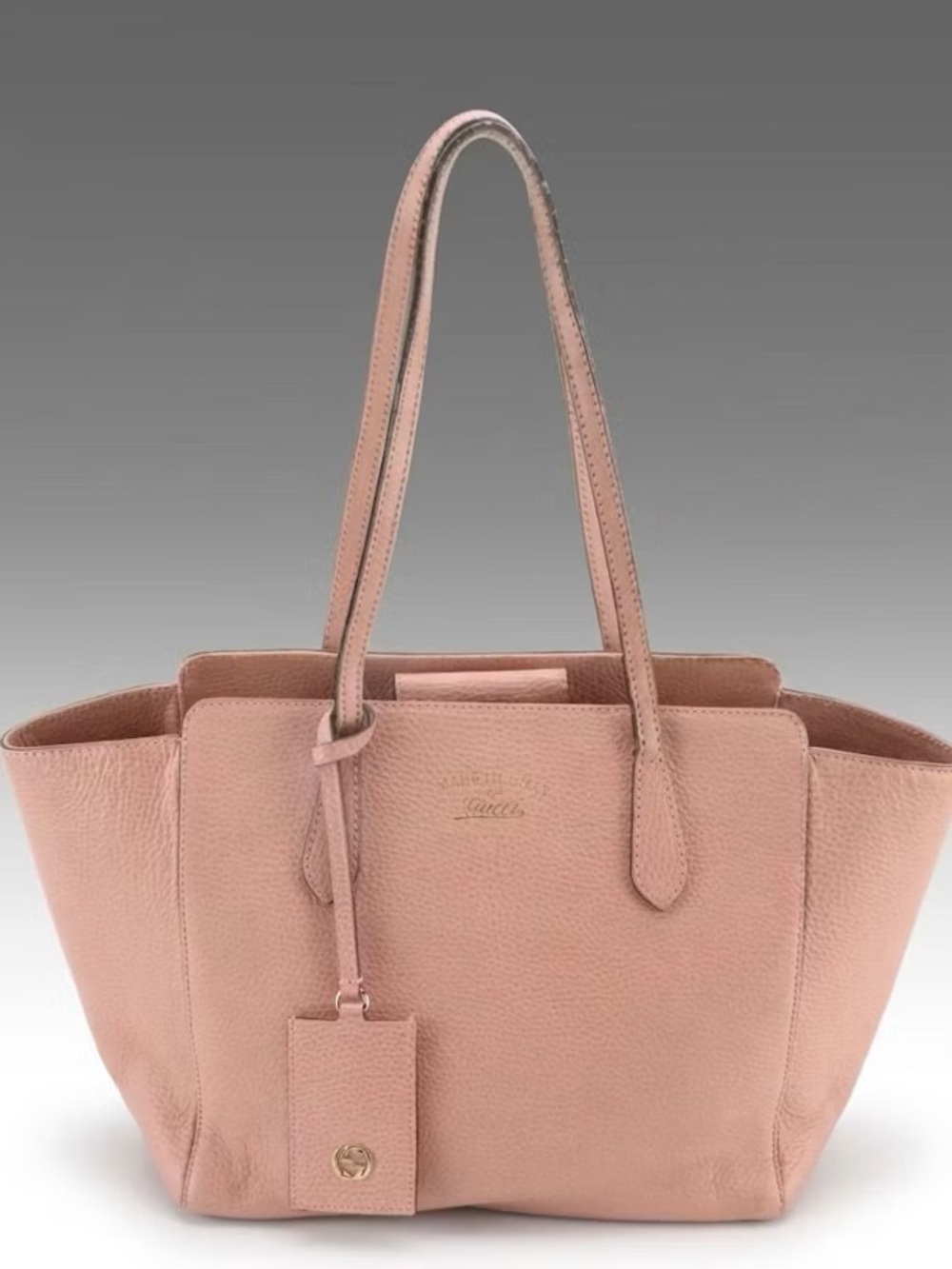 Gucci Blush Pink Leather Tote